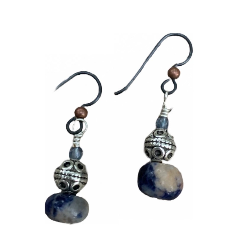 4 in stock.Sunset Sodalite/Tanzanite/s Balll - Picture 2 of 10